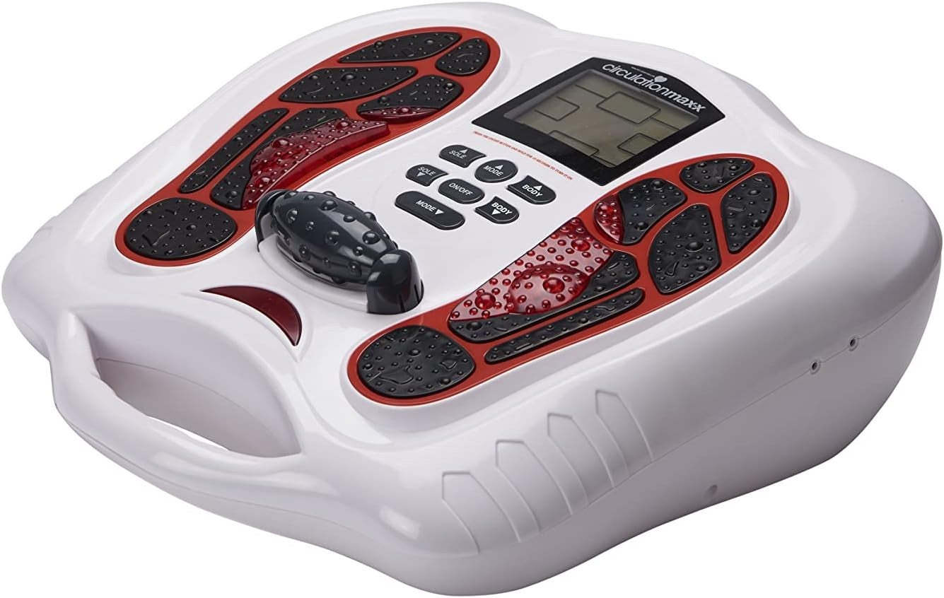 EMS Foot & Leg Circulation Booster, 99 Levels, Pain Relief, Home Use
