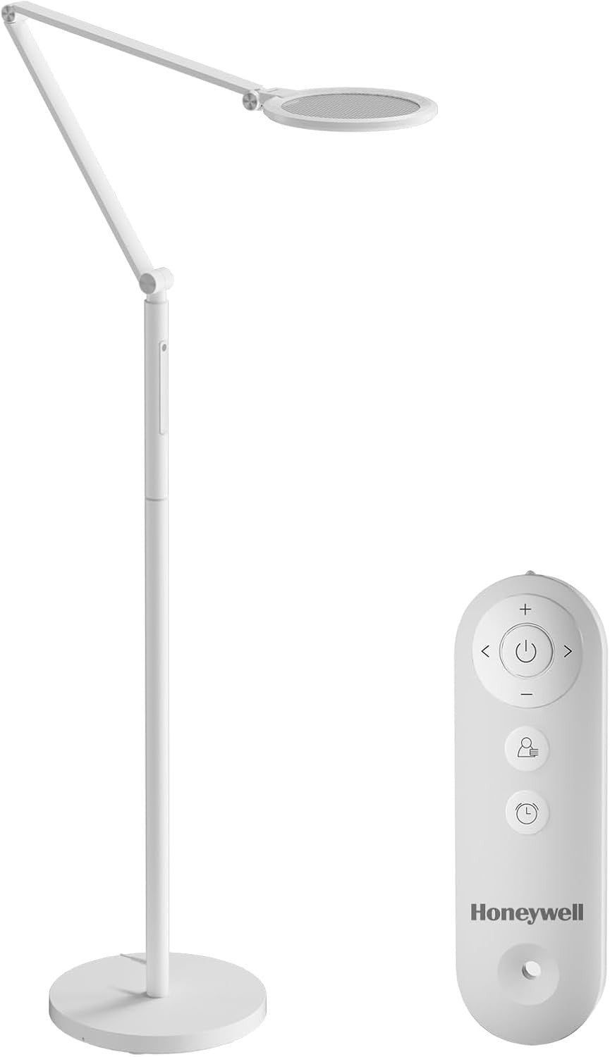 LED Floor Lamp Eye Caring Dimmable Remote Adjustable Brightness Office Light