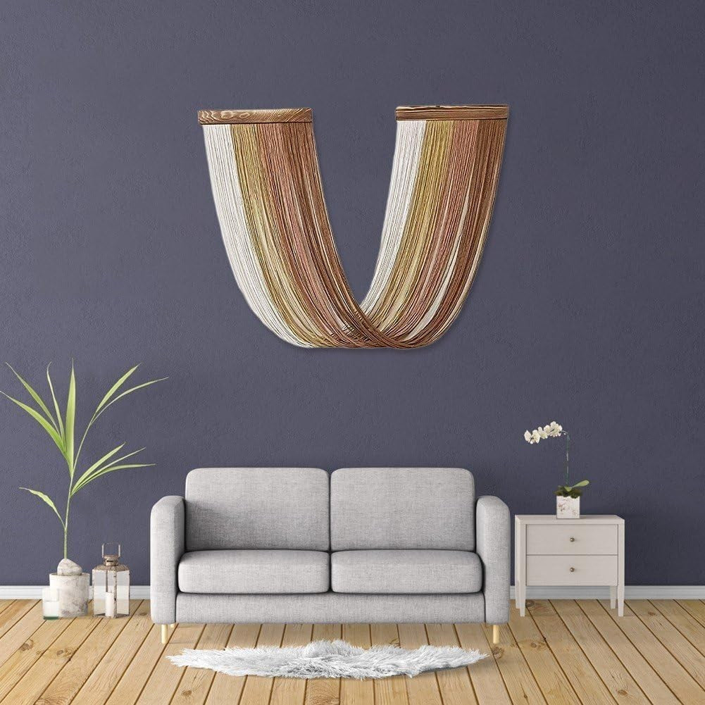 Large Boho Macrame Wall Hanging Tassel Tapestry Decor
