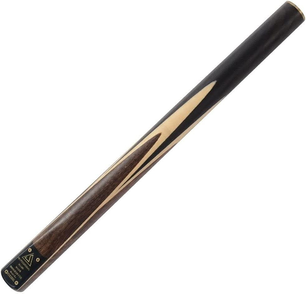 57in Rosewood Snooker Cue 18oz 9.5mm Tip 3/4 Joint w Case