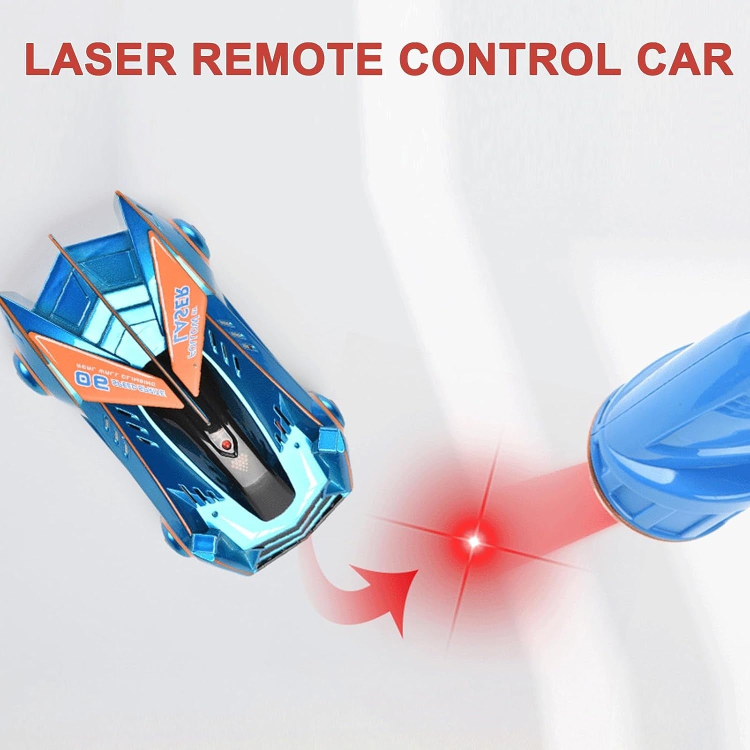 Wall Climbing RC Car – Laser Remote Control Stunt Toy for Kids & Teens