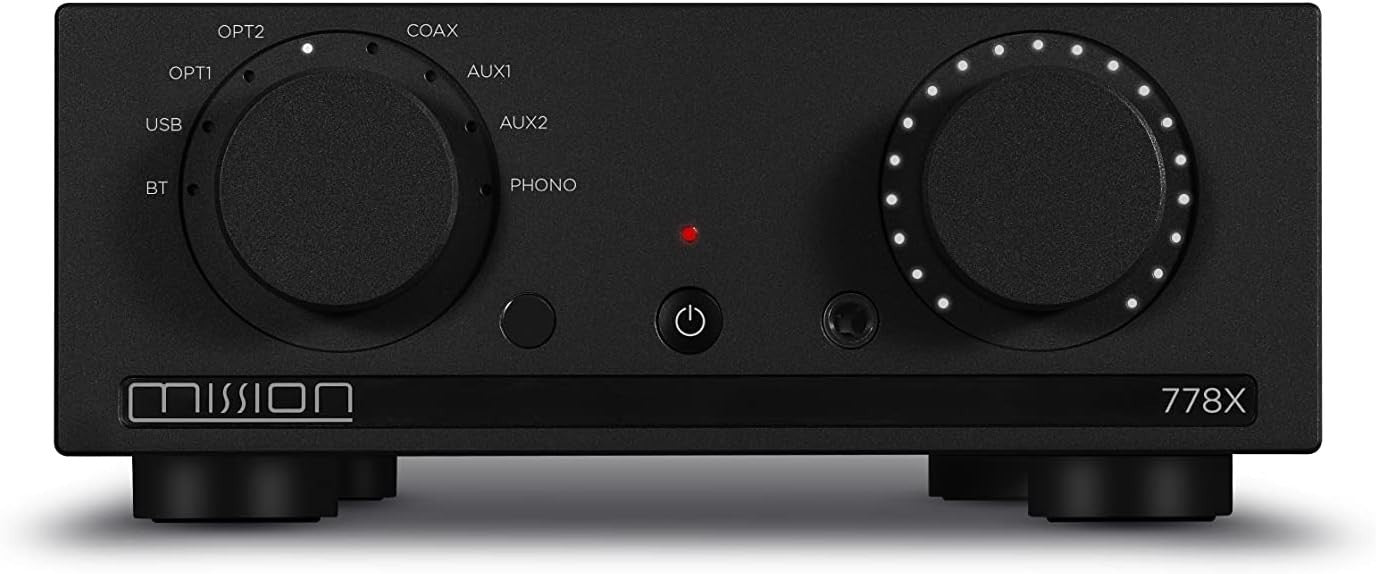 65W Integrated Amplifier Bluetooth Vinyl HiFi MM Phono Stage 778X