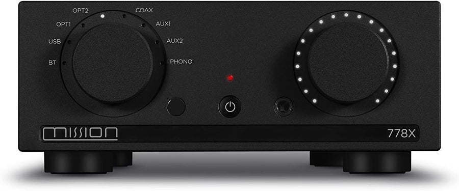 65W Integrated Amplifier Bluetooth Vinyl HiFi MM Phono Stage 778X