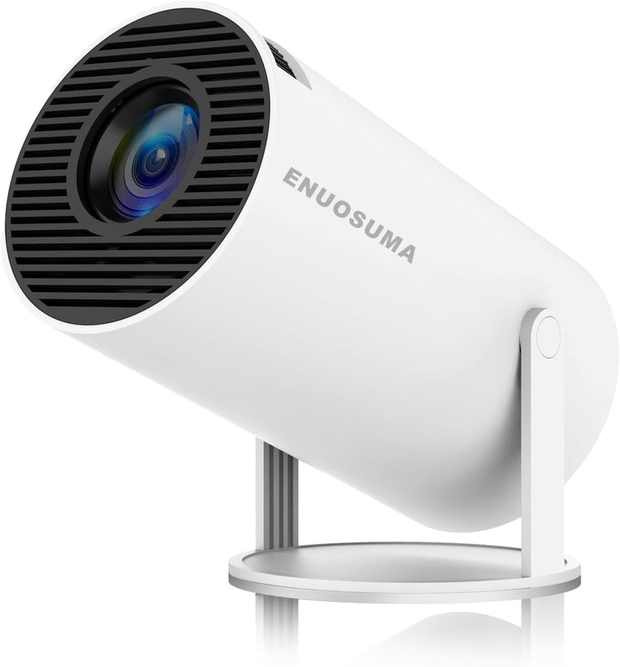 Android 13 Mini Projector WiFi 6 Bluetooth 4K Support Auto Keystone 130"