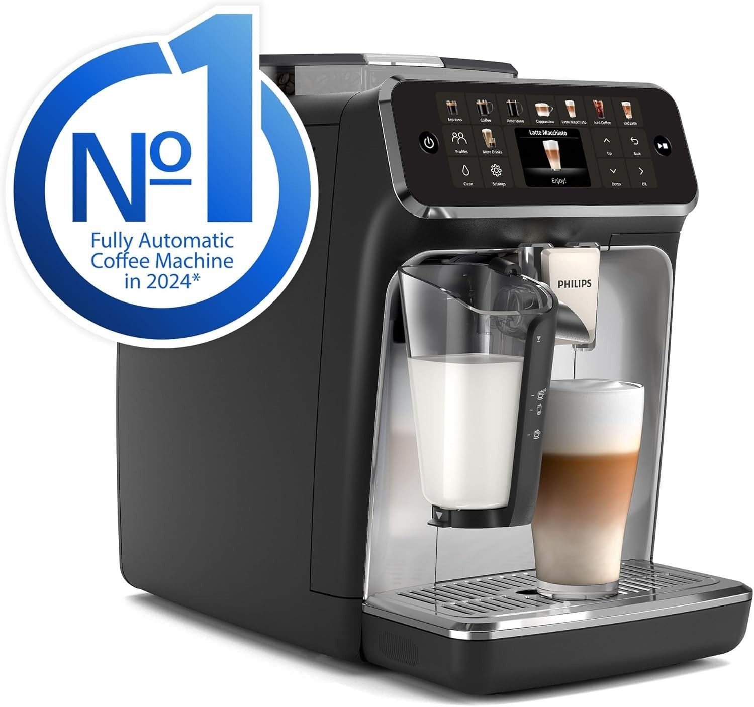 Premium Bean to Cup Coffee Machine | 20 Hot & Iced Drinks Maker