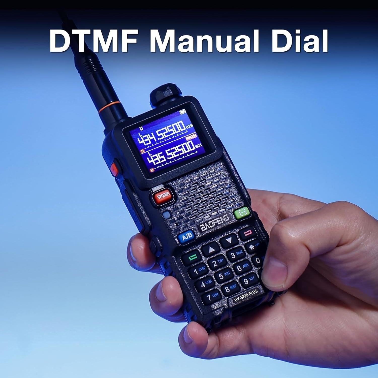 Multi Band Ham Radio Walkie Talkie Long Range 999CH USB-C 2500mAh