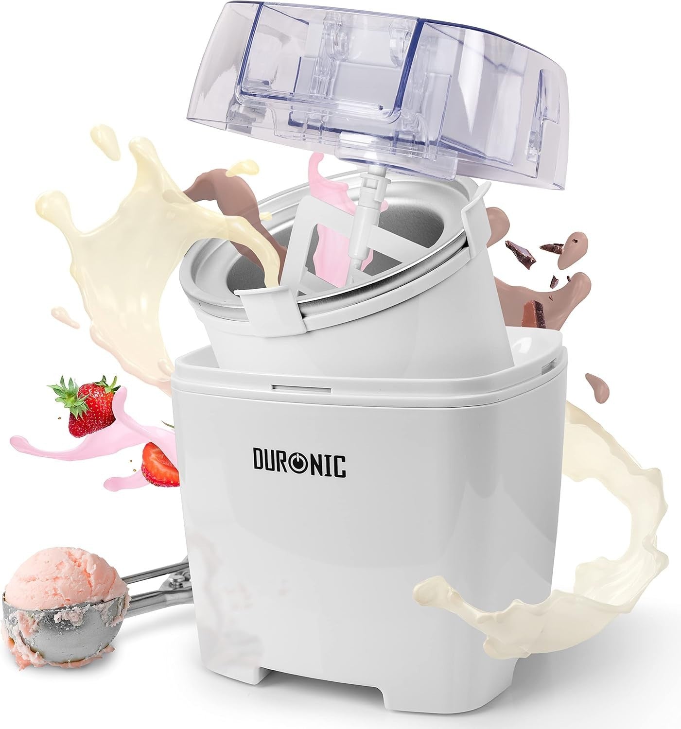 Ice Cream Maker 1.5L Home Dessert Machine Frozen Yogurt Sorbet Low Noise