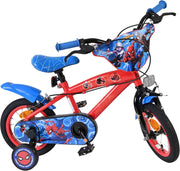12 Inch Kids Bike Training Wheels Hand Brakes Adjustable Bicycle 3-6Y