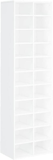 Space-Saving Shoe Storage Cabinet with 22 Shelves, Easy Assemble, Wall-Mount