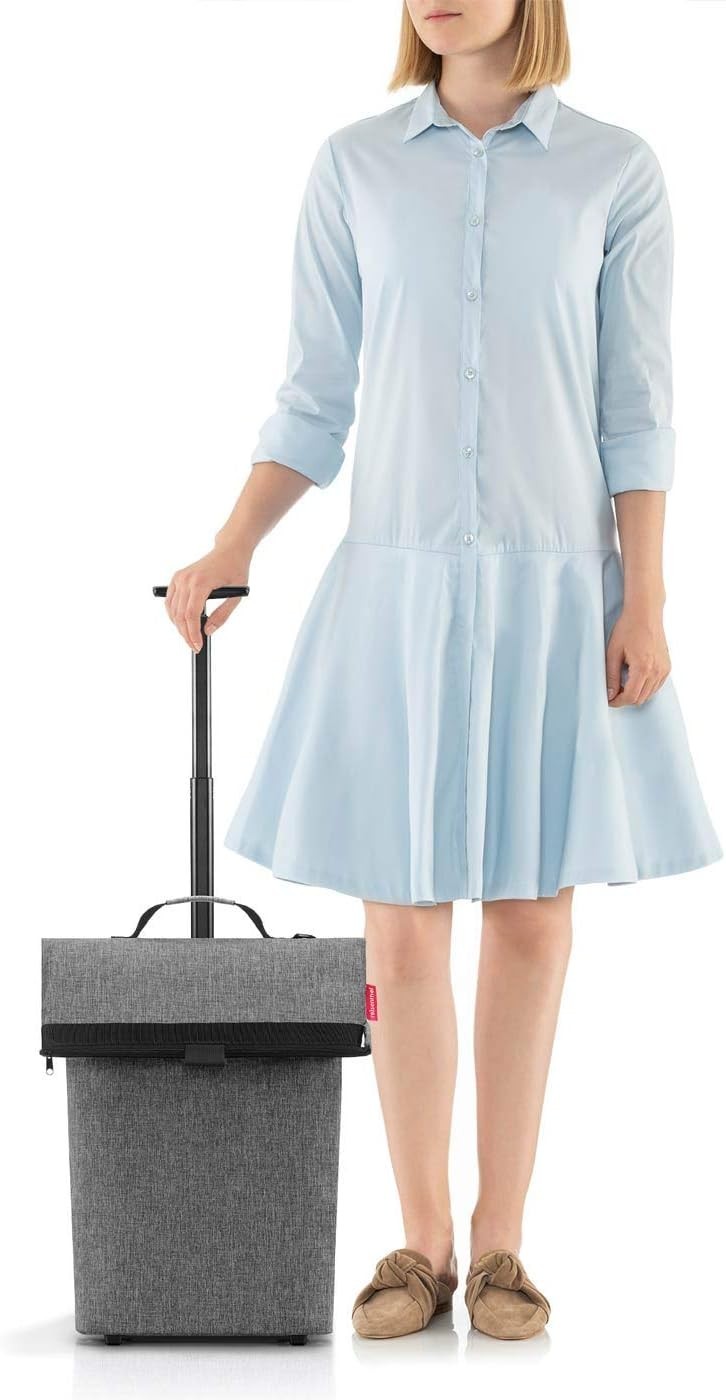 Foldable Shopping Trolley Cart Waterproof Adjustable Handle Utility Bag
