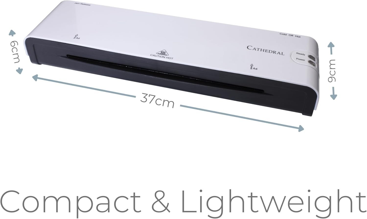 A4 Laminator Heavy Duty Fast Start Jam Release 250 Mic White