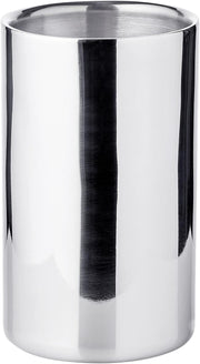 Stainless Steel Wine Bottle Cooler Double Wall Insulated Champagne Chiller