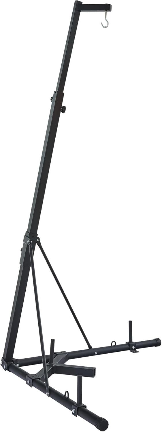 Adjustable Heavy Punch Bag Stand 100kg Capacity Free Standing Boxing Frame