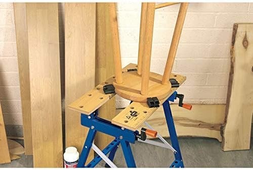 Workbench 600mm Two-Piece MDF Top Heavy Duty DIY Table Brown
