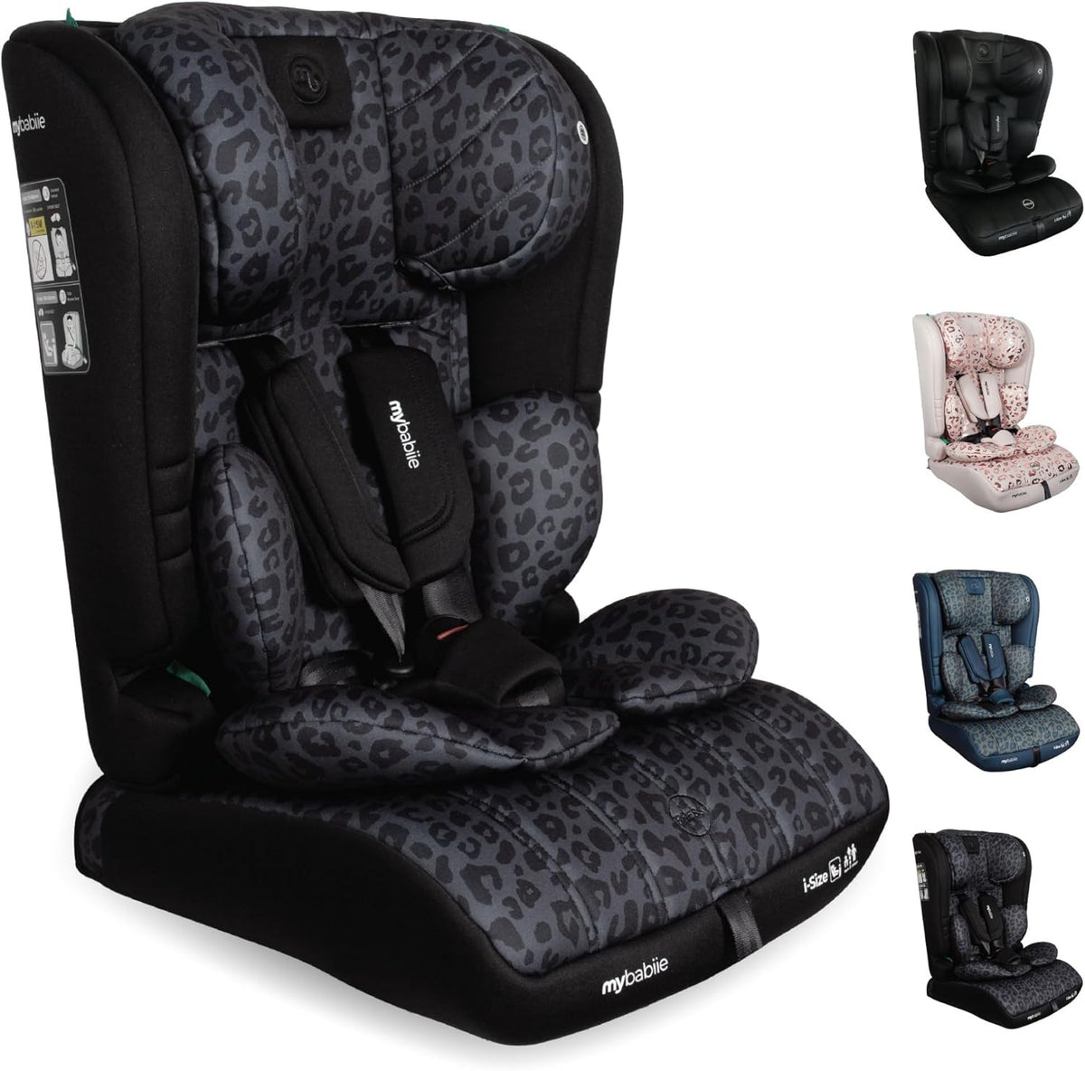 i-Size R129 Toddler to Booster Seat 5-Point Harness 76–150cm