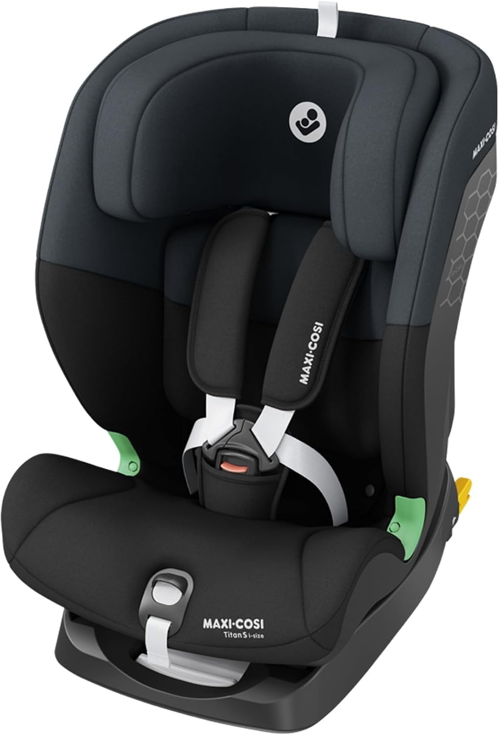 ISOFIX i-Size Child Car Seat 15m–12Y 76–150cm Recline 5-Point Black