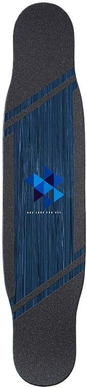42" Aqua Longboard Skateboard Tapete Deck 7-Ply Canadian Maple