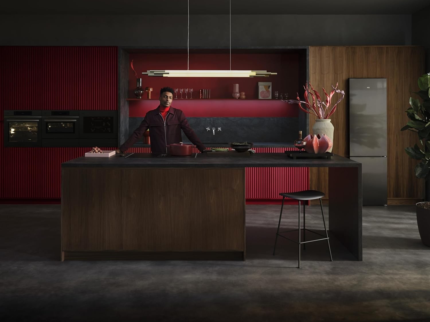 Built-In Microwave & Grill 42L Stainless Steel Digital Display