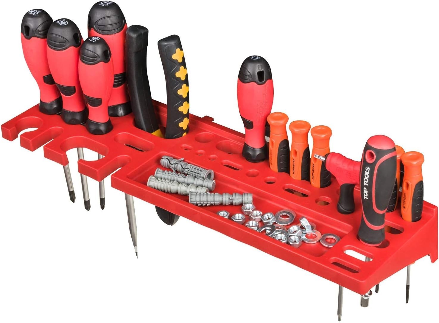Extra Large Garage Tool Pegboard Wall Organizer Storage Rack