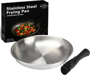 Stainless Steel Frying Pan 26cm Detachable Handle Induction Oven Dishwasher Safe