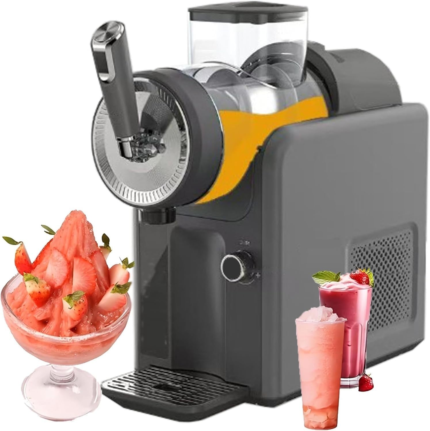 Frozen Slush Machine No Ice 1.8L Drink Maker Self Cleaning LED