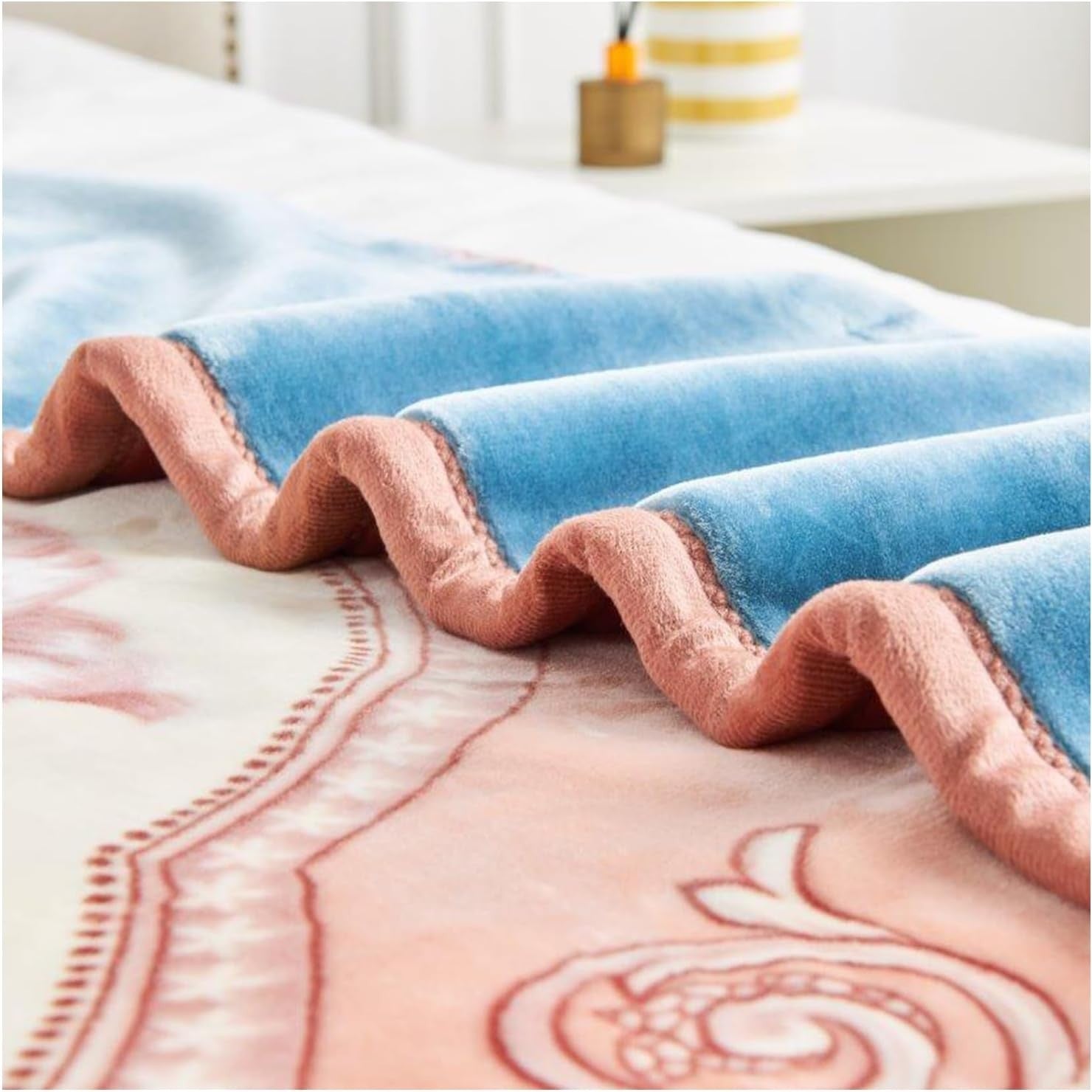 Rosy Delight 5kg Fleece Blanket 200x240cm King Size