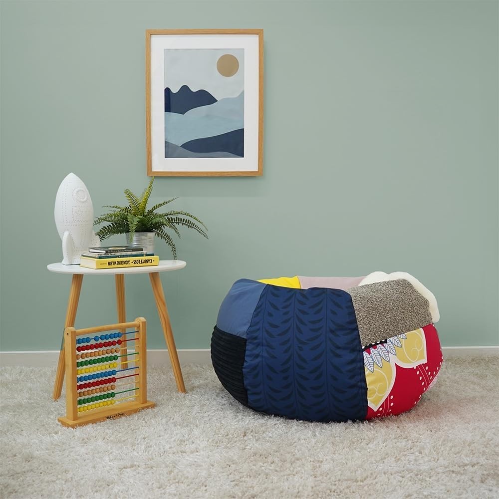 Kids Sensory Bean Bag Chair Soft Indoor Playroom Seat Lightweight Durable