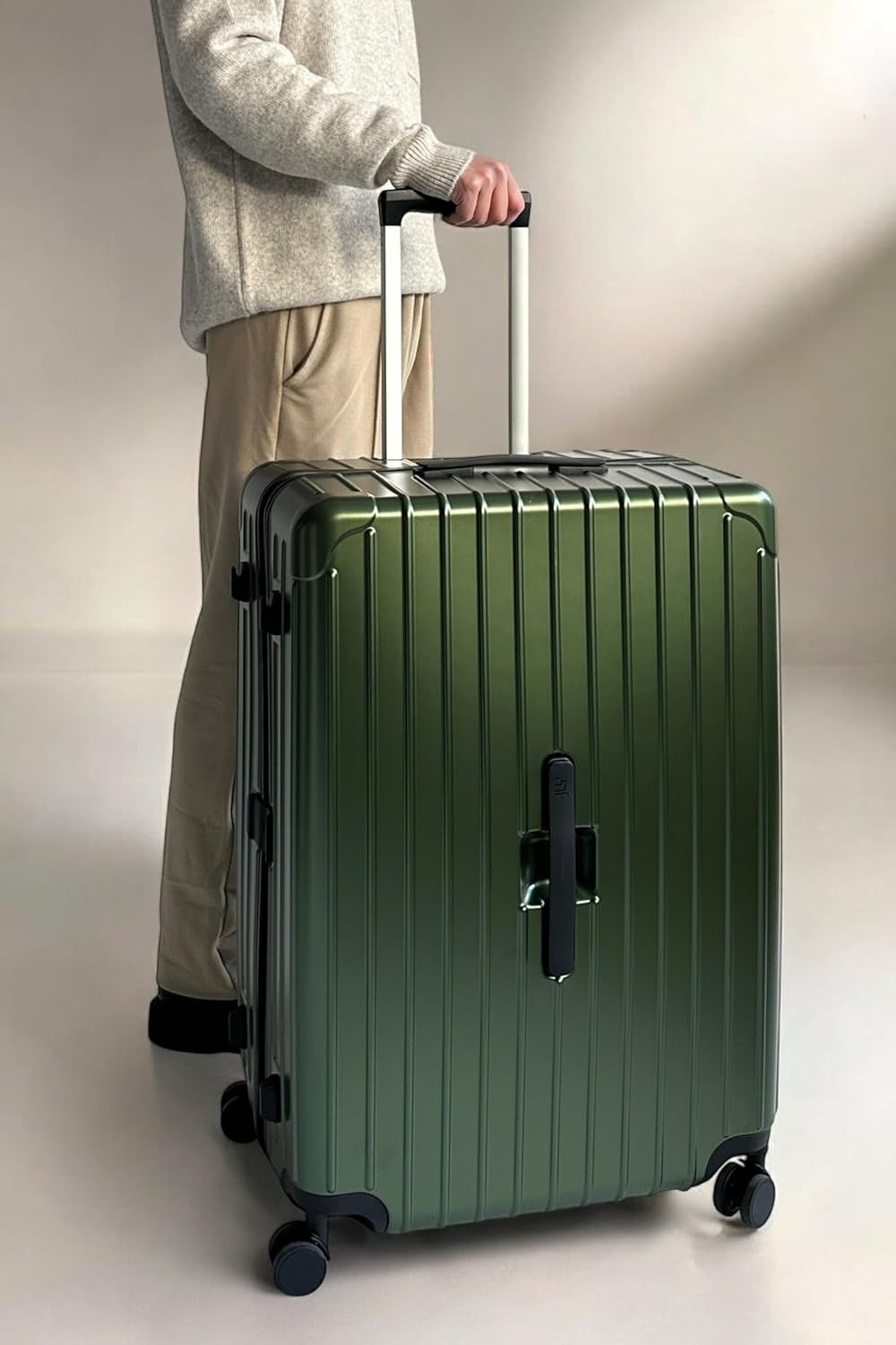 3pc Luggage Set Cabin Medium Large TSA Lock Spinner Wheels Cupholder