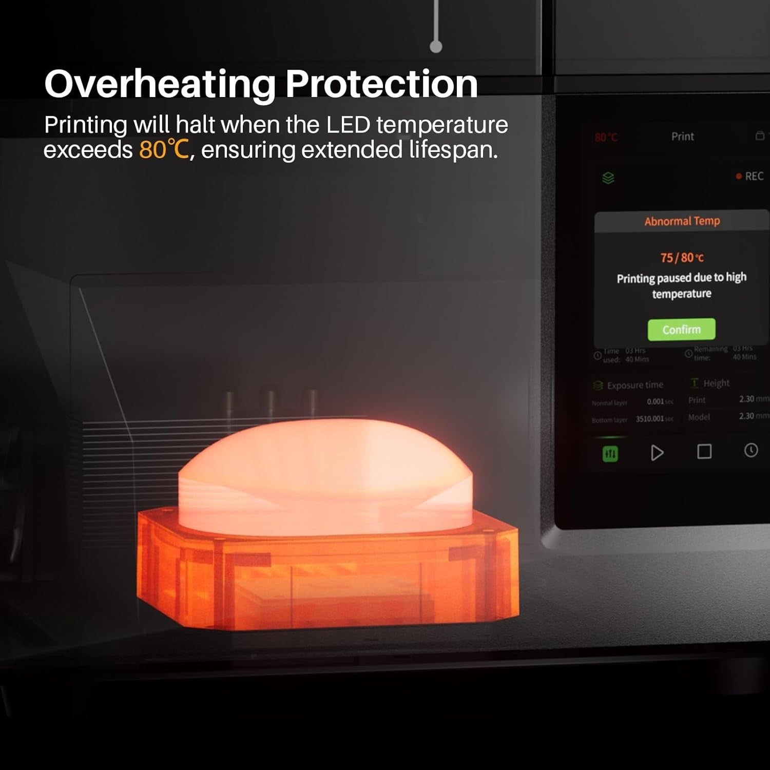 9K Resin 3D Printer 150mm/h AI Camera WiFi Auto Level