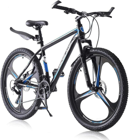 26" Dual Suspension MTB Bike 21 Speed Mountain Bicycle Off-Road Durable