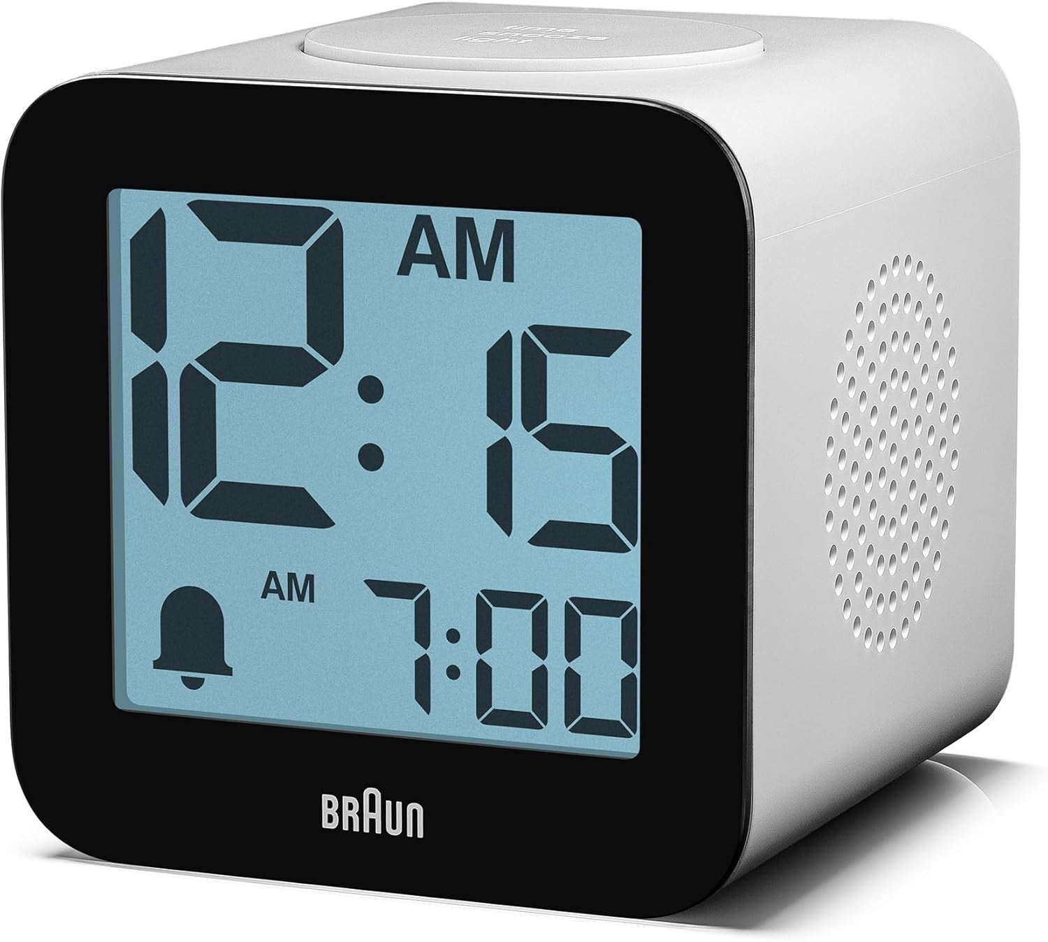 Digital Speaking Alarm Clock Large LCD Snooze Crescendo Beep Easy Read