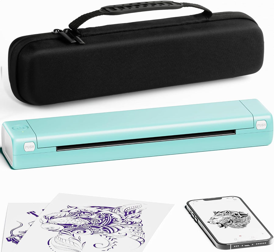 A4 Portable Thermal Printer Bluetooth Mobile Inkless Wireless