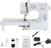 Mini Sewing Machine 14 Stitch Double Speed Reverse Stitch Foot Pedal