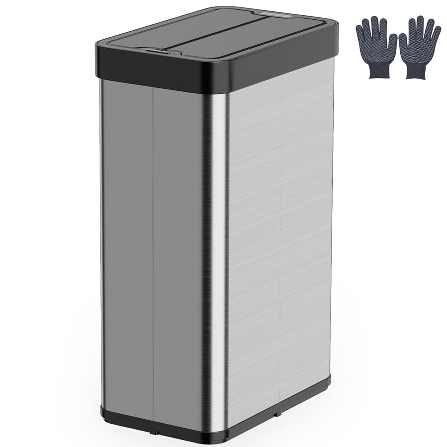 60L Touchless Motion Sensor Kitchen Bin – Automatic Stainless Steel Trash Can