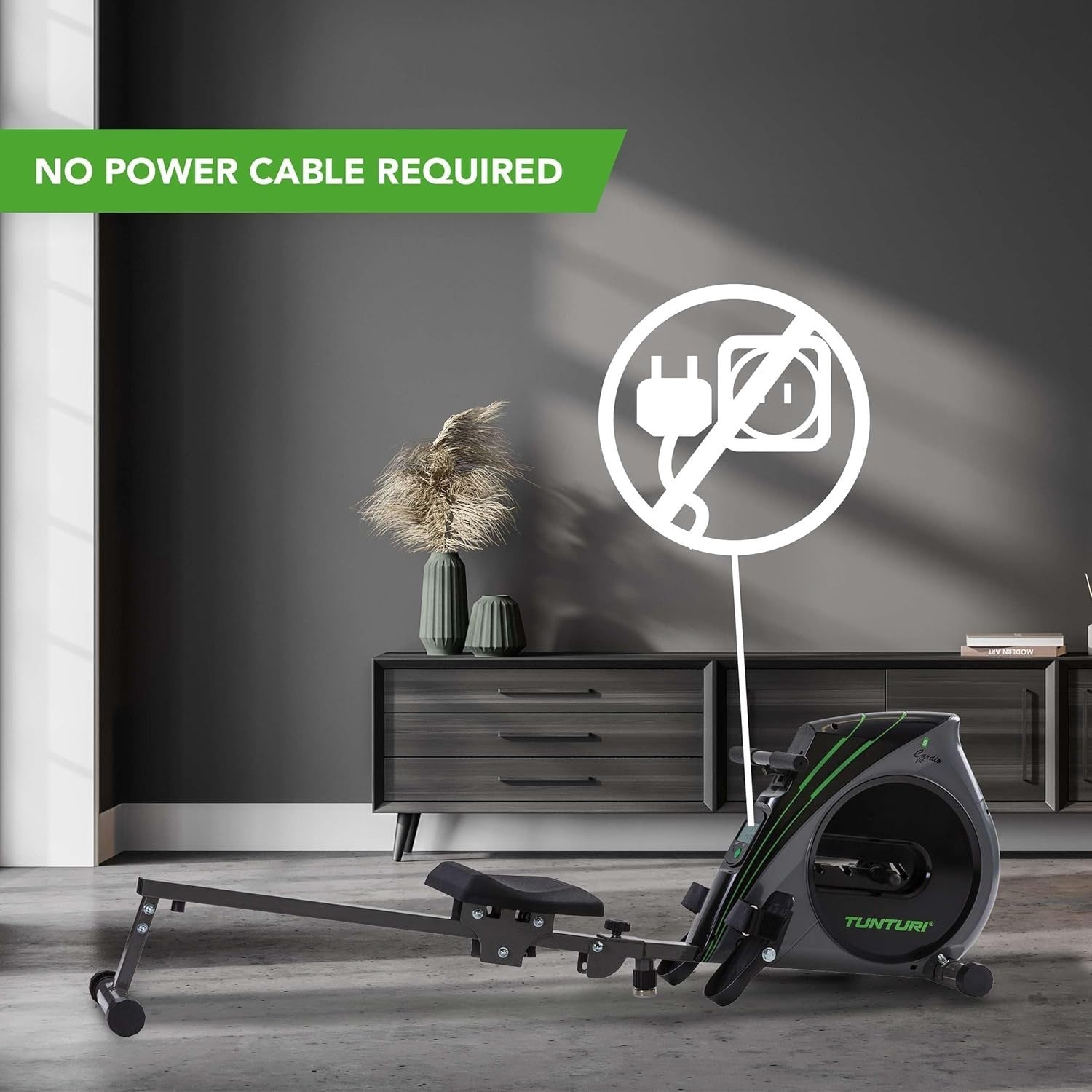 R20 Magnetic Rowing Machine Foldable Quiet Rower LCD Home Gym 100KG