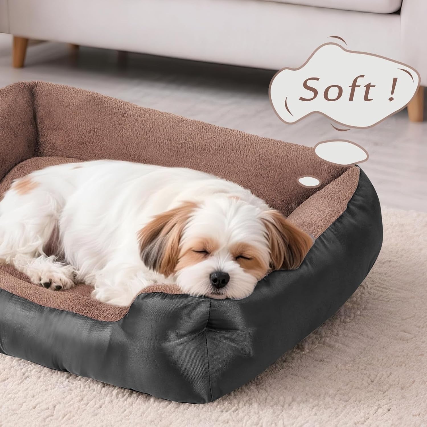 Extra Large Dog Bed 110x90x22cm Washable Calming Non Slip