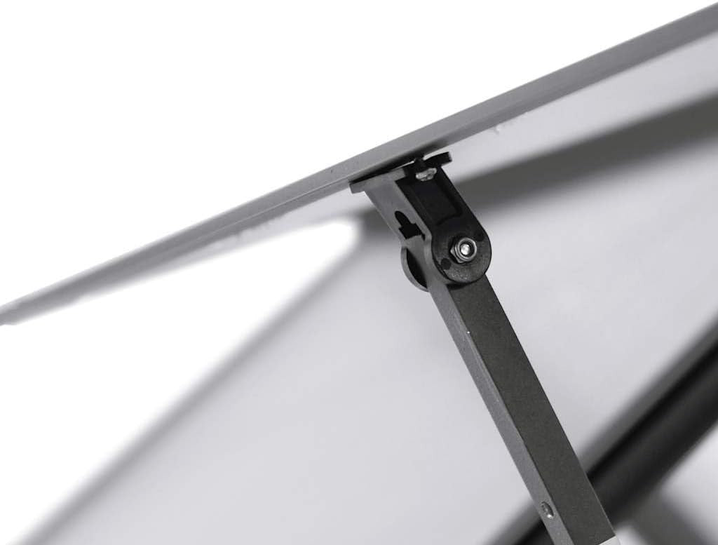 Walk-In Aluminium Greenhouse 169x169x195cm Anthracite UV Polycarbonate Panels
