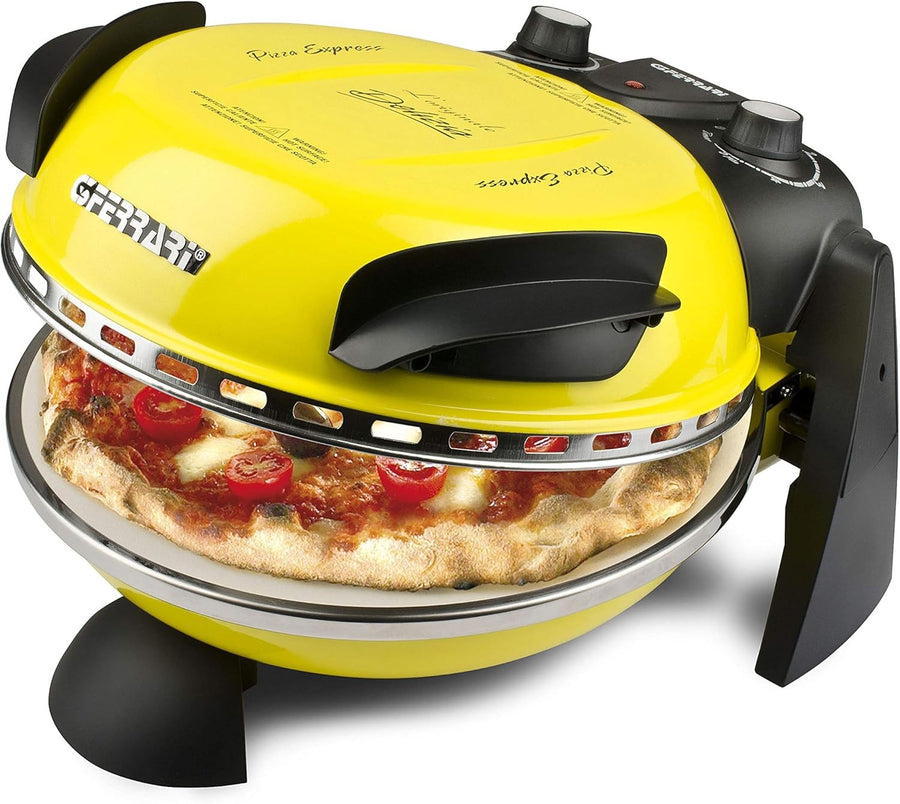 Electric Pizza Oven 1200W | 31cm Stone Plate 400°C Fast Heat Grill Maker