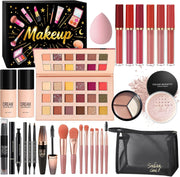 All In One Makeup Kit Full Set Travel Gift with Palette