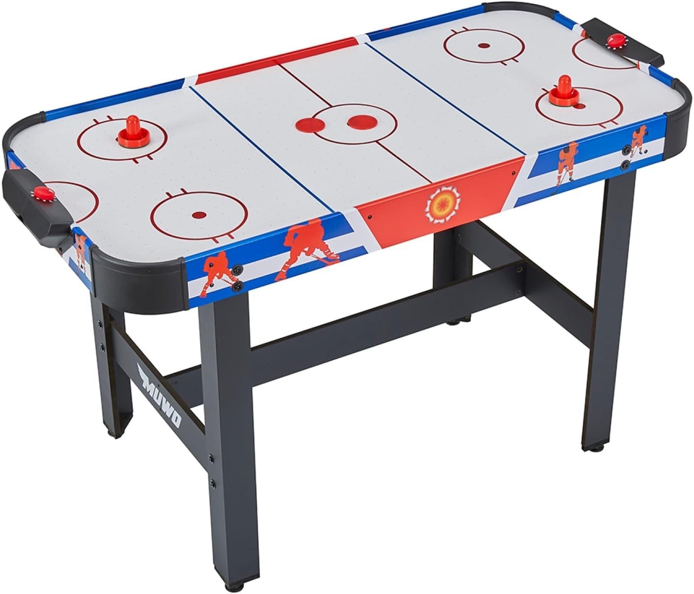 48in Air Hockey Table Goal Counter Compact Indoor Game Set