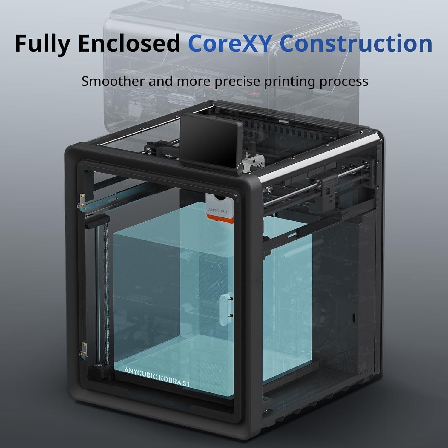 Multi-Color CoreXY 3D Printer 600mm/s Auto Level Dry & Print AI