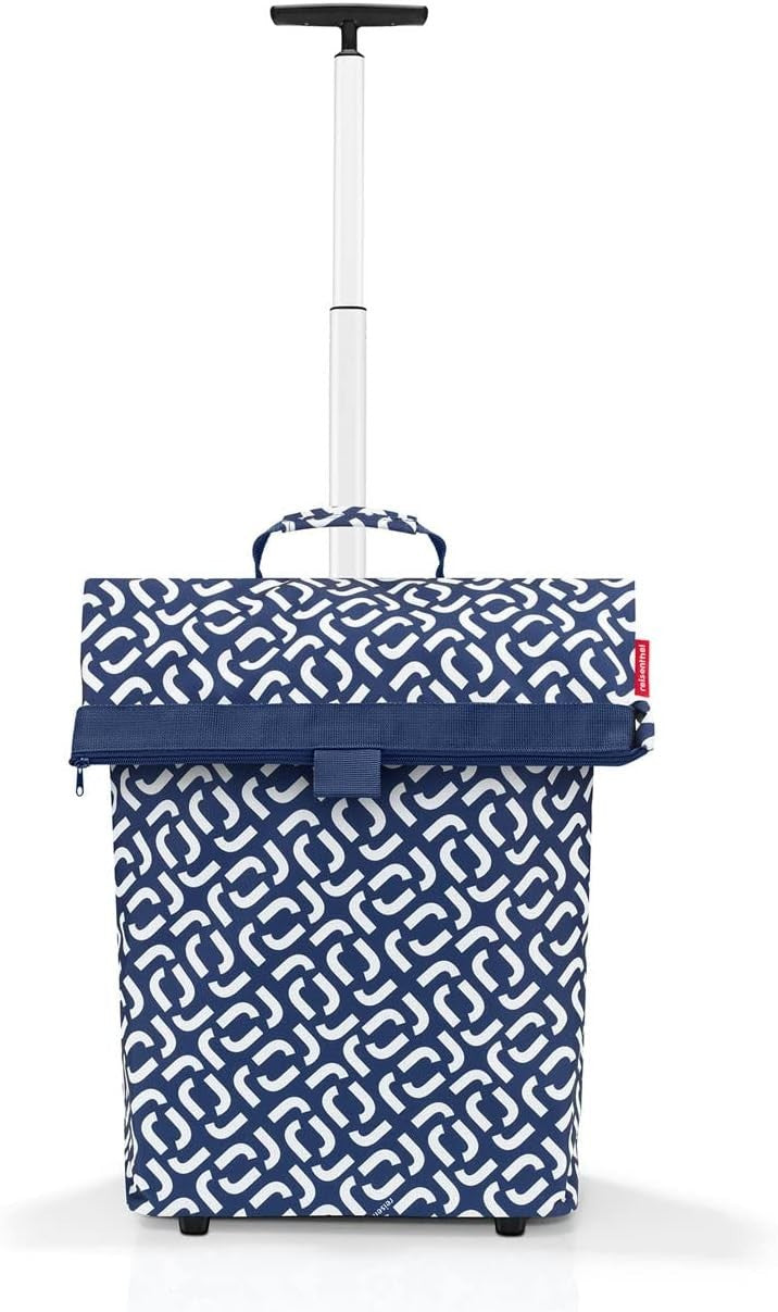 Portable Foldable Shopping Trolley with Telescopic Handle & Waterproof Bag