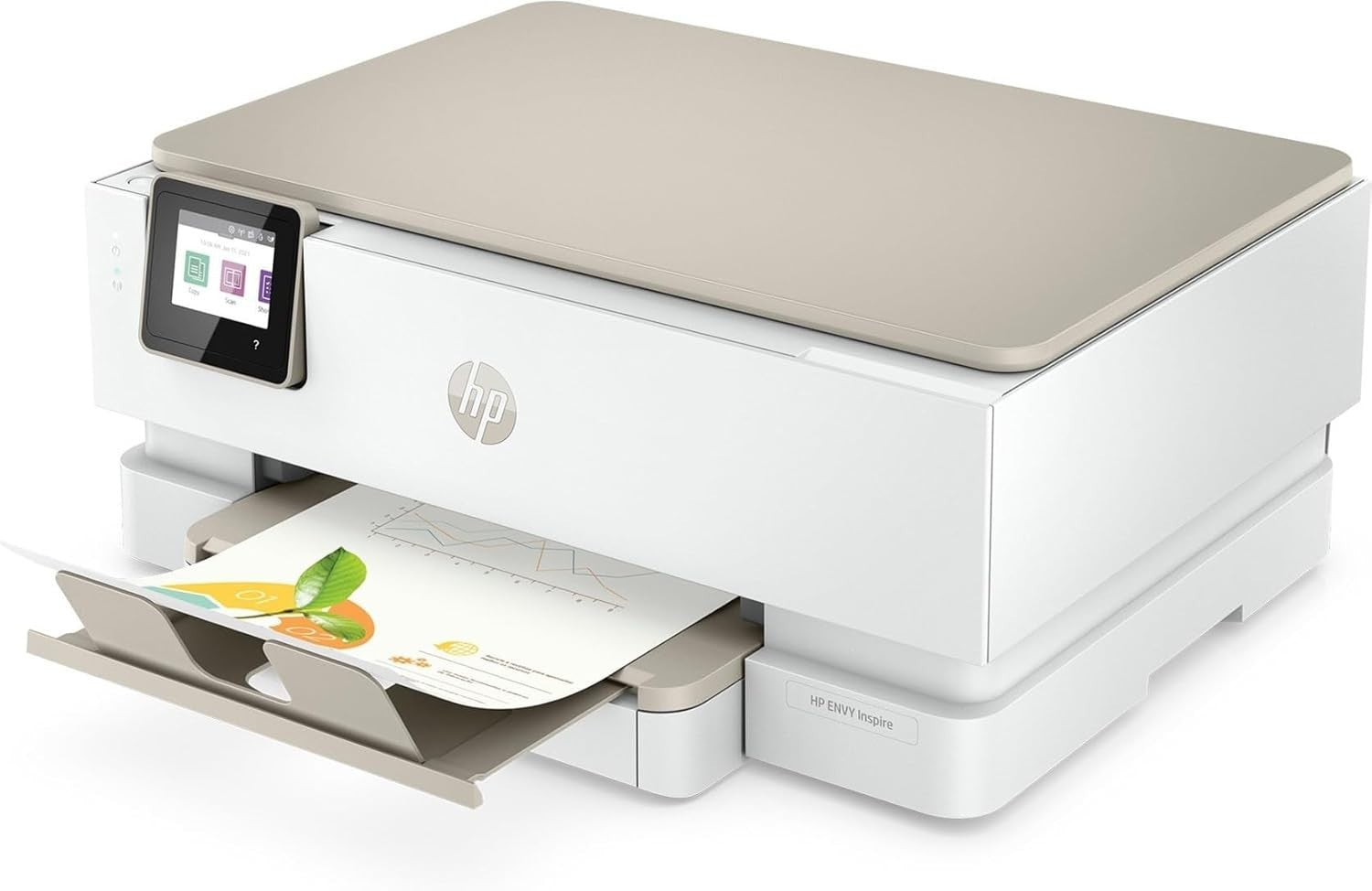 Black Envy Inspire 7220e All-in-One Colour Printer USB