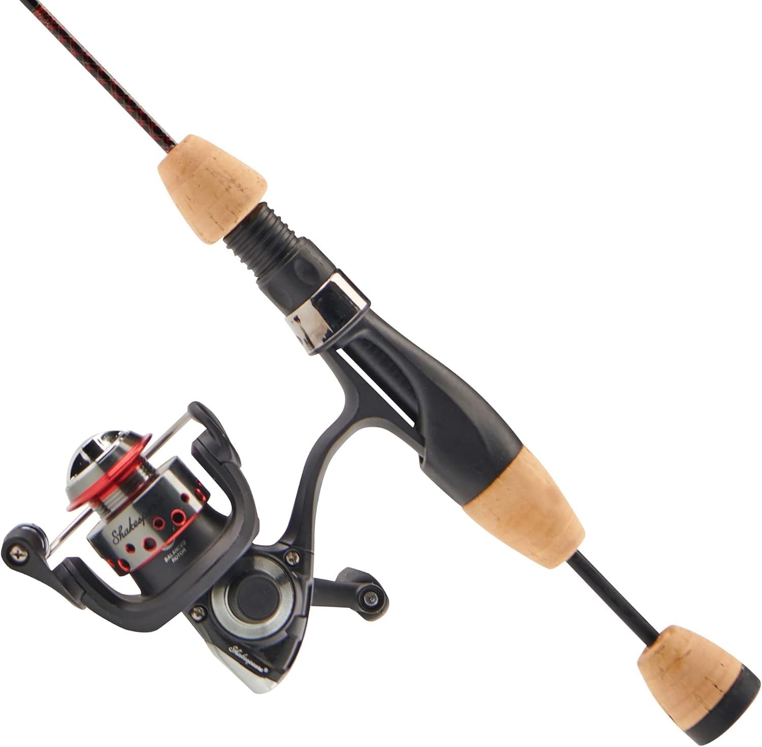 Ice Fishing Rod & Reel Combo 28" Medium Heavy Spinning Set