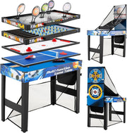 10 in 1 Multi Sports Game Table Air Hockey Pool Tennis Basketball Set