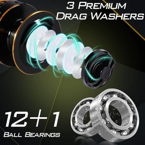 Lightweight 2-Piece Fishing Rod & Reel Set – Saltwater & Freshwater Kit