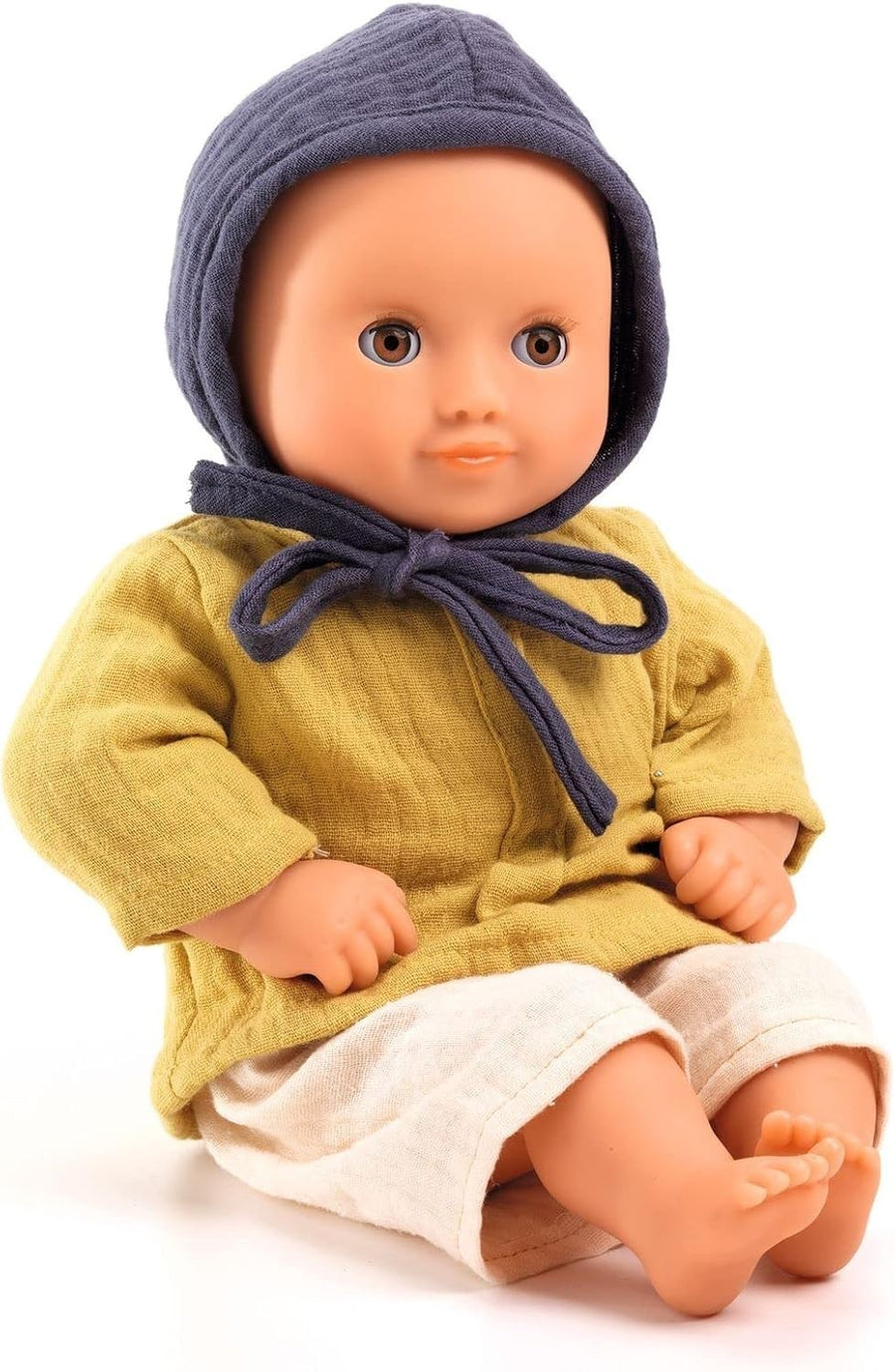 32cm Soft Baby Doll Sleepy Eyes Vinyl Body Lightweight First Doll Toddler