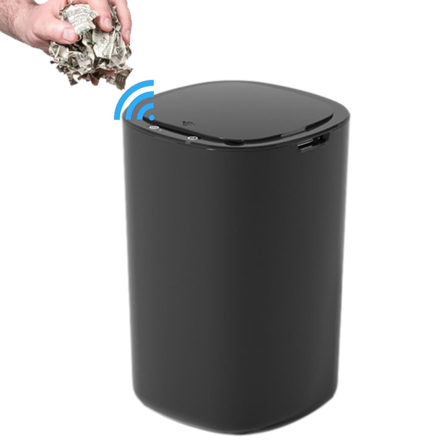 12L Motion Sensor Trash Can Touchless Kitchen Bathroom