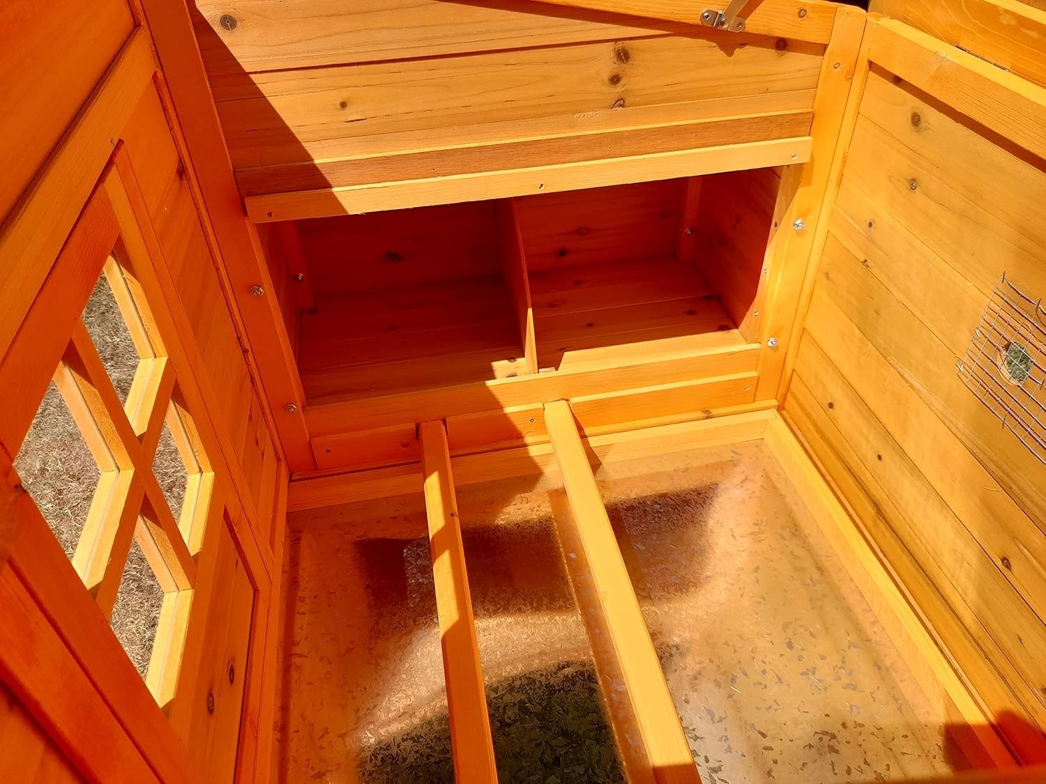 12.5ft Large Wooden Chicken Coop 390cm Hen House