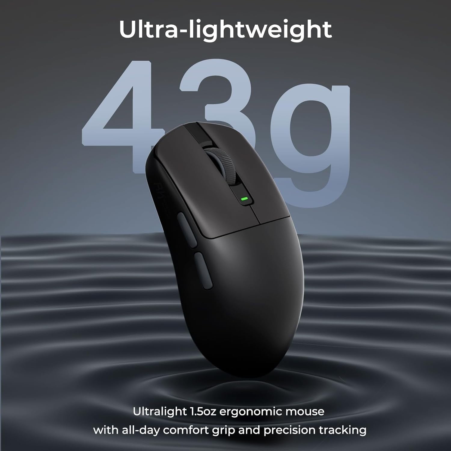 43g Ultra-Light Wireless Gaming Mouse 24000 DPI Tri-Mode 1000Hz